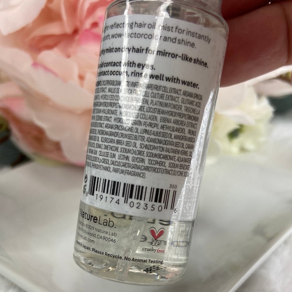 NatureLab Tokyo Perfect Shine Oil Mist Travel Size - Picture 3 of 3